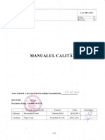 Manualul Calitatii PDF