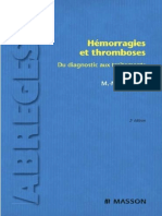 Hémorragies Et Thromboses