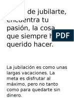 Jubilacion Frases