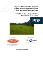 Suelos y Capacidad de Uso Mayor de La Tierra EIA SAPET Madre de Dios PDF