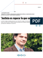 "Justicia Es Reparar Lo Que Se Ha Roto" - Página12 - La Otra Mirada