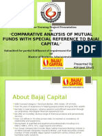 Comparative Analysis of Mutual Funds With Special Reference To Bajaj Capital