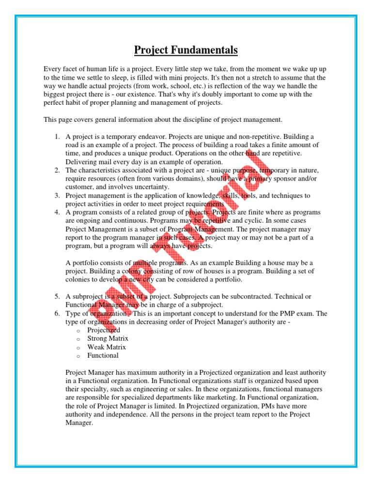 PMP | PDF | Project Management | Business