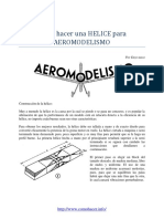 Como Hacer Una Helice para Aeromodelismo