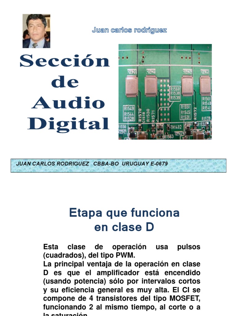 Amplificador Clase D y Verificaciones | PDF | Hogar, jardinería y bricolaje
