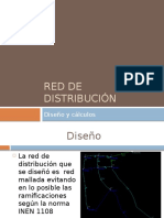 Red de Distribución de agua potable