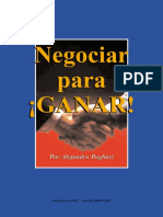 Negociar Para ¡GANAR!. Alejandro Pagliari-FREELIBROS.org