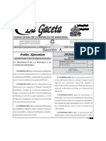 Decreto Ejecutivo Plan Nacional de Alfabetización Obligatoria 02-06-2014