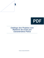 Catálogo Dos Projetos Com Relatorio de Custos Por Caracteristica Física