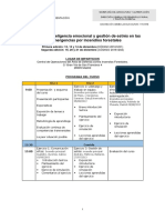 Programa - Curso - Gestion STRESS PDF