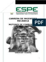 Carrera de Ingeniería Mecánica: Motores de Combustión Interna