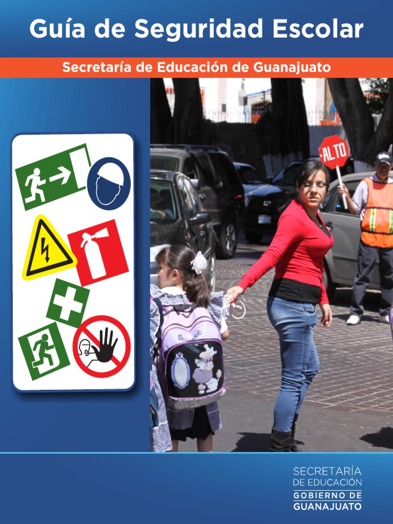 Guía de Seguridad Escolar SEG | PDF | Primeros auxilios | Delito