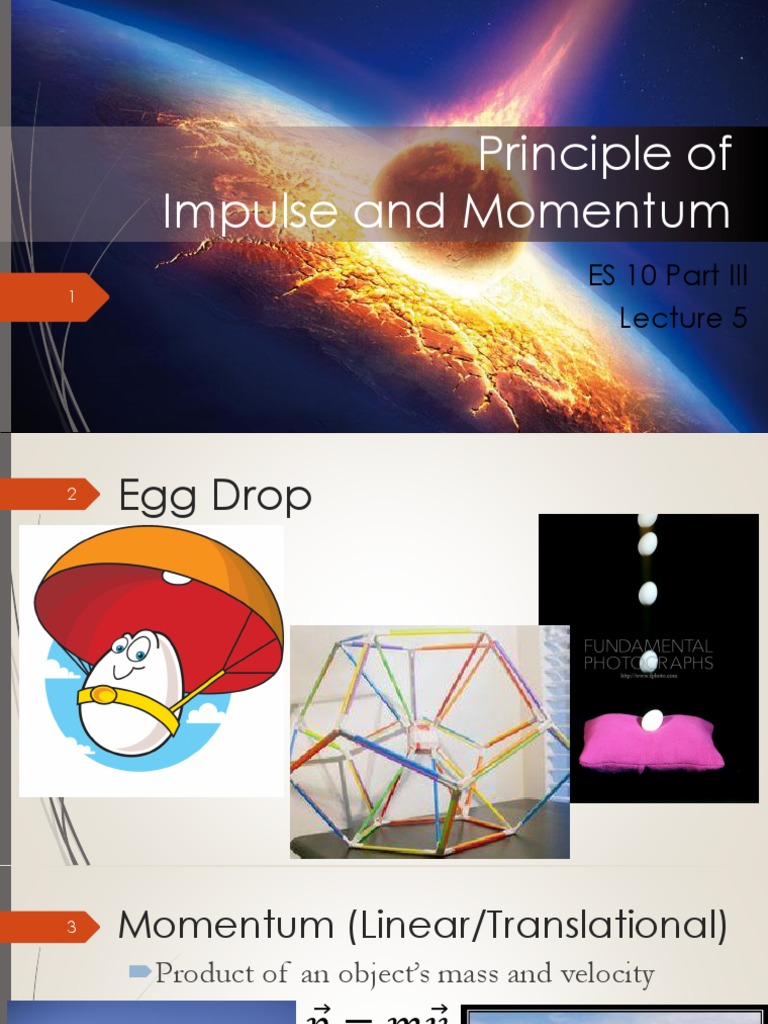 Impulse and Momentum Principles Explained | PDF
