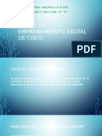 Curso de Emprendimiento Digital de Cisco