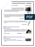 Basic Troubleshooting Guide Tandberg