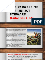 The Parable of The Unjust Steward