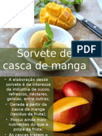 Sorvete de Casca de Manga