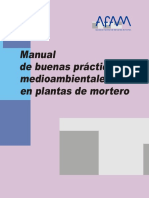Manual de Buenas Prácticas Medioambientales en Plantas de Mortero