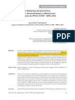 ALVES, E. C. AQUINO, M. a. a Pesquisa Qualitativa - Origens, Desenvolvimento e Utilização Nas Dissertações Do PPGCI-UFPB - 2008 a 2012