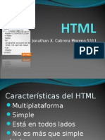 Download Presentacin HTML by Jonathan Cabrera SN334034 doc pdf