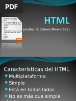 Download Presentacin HTML by Jonathan Cabrera SN334034 doc pdf