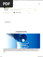 diluciones homeopaticas