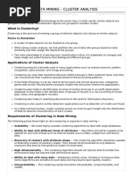 DM Cluster Analysis