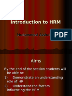 Introduction to HRM Lecture 1.ppt