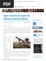 Qual o Motivo Da Esquerda Difamar Downton Abbey_ – Tradutores de Direita