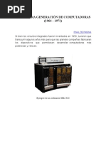 Origen y Evolucion de La Computadora Cuarta Generacion | PDF ...