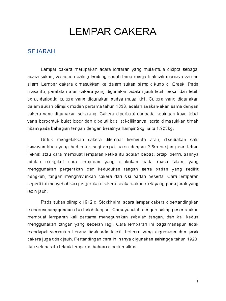 Lempar Cakara Assig Pdf