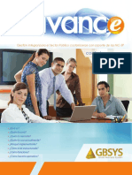 ERP para Sector Público en Costa Rica - GBSYS-Avance Brochure - V2016