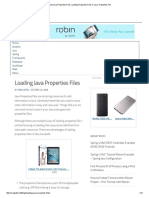 Load Java Properties Files. Loading Properties Files in Java