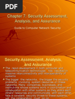 Chapter 7: Security Assessment, Analysis, and Assurance