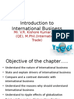Chapter 1 Introduction To International Business