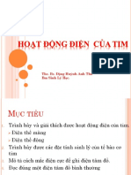 Hoạt động điện của tim. Nguyễn Trần Anh Thư