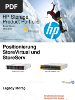 HP Storage Portfolio