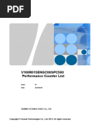 BSC6910 GSM V100R015ENGC00SPC500 Performance Counter List