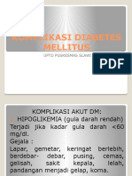 Komplikasi Diabetes Mellitus