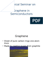 Technical Seminar On Graphene In: Semiconductors