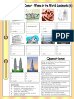 5747 Conversation Corner Where in The World 6 Landmarks