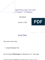 VBA Logic & Loops PDF