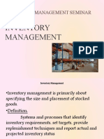 Inventory Management in Logistics