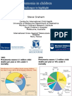 Webinar presentation of Dr Steve Graham on childhood pneumonia