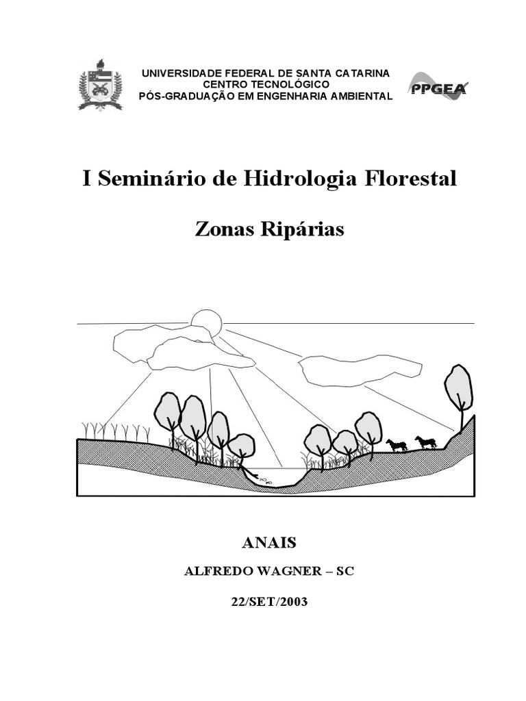 Zonas Ripárias: Anais do Seminário | PDF | Enchente | Hidrologia