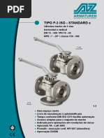 Válvula Macho 3 Vias