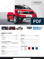 Ficha Técnica Geely LC Cross