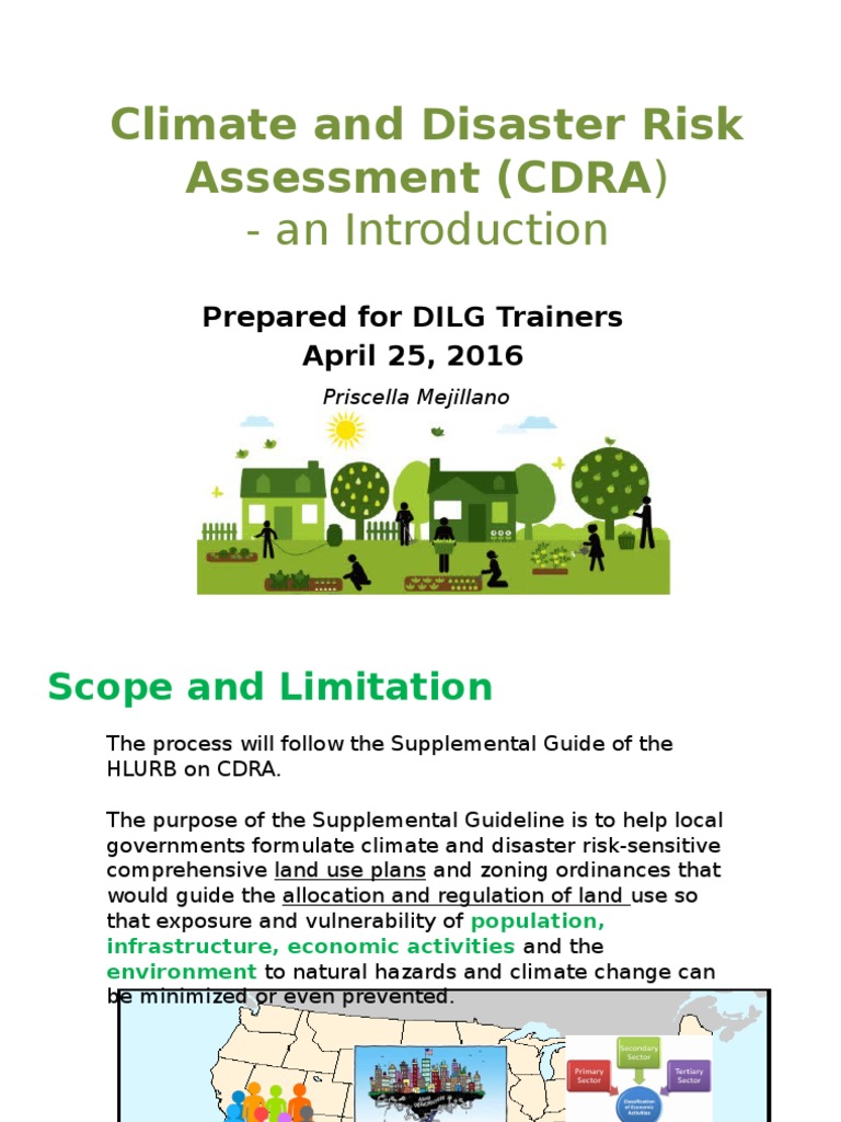 Intro To CDRA - April 25 | PDF | Sensitivity Analysis | Risk