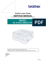 Brother HL-2140 Service Manual