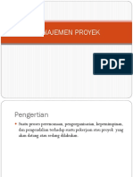 MANAJEMEN PROYEK